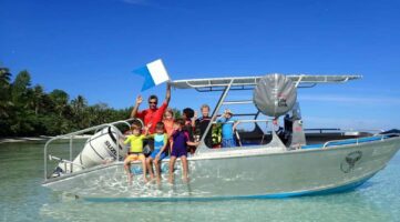 Baptème bateau de plongée